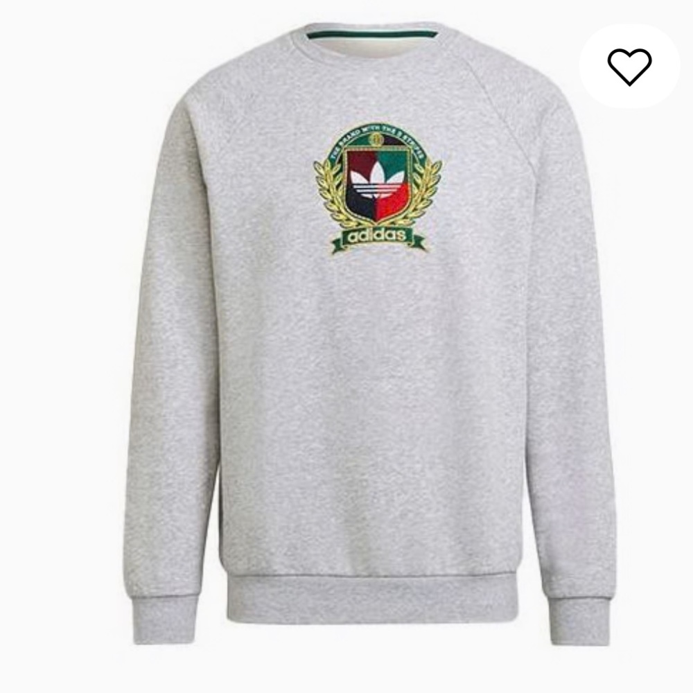 NWT - Adidas Originals Crest Crew Sweatshirt 2XL